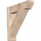 Ekena Millwork Traditional Slat Smooth Outlooker, Douglas Fir, 7 1/2"W x 28"D x 28"H OUT08X28X28TRA06SDF - alternate 1